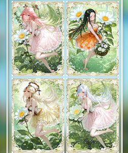 Cartes de collection ChuJian Card <span class=keywords><strong>Club</strong></span> Spring Excursion A5 en acrylique, cartes de jeu de société AB Waifu, cartes de collection de filles sexy, jouets et cadeaux pour fans - Product Image 5