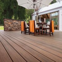 WPC bambou bois plastique Composite platelage planche étanche extérieur terrasse revêtement de sol pour hôtel Application