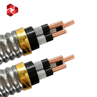 Cable de Alimentación ESP para Pozos Petroleros, Aislado con Goma, de 1AWG a 7AWG, Cable Sumergible para Bomba