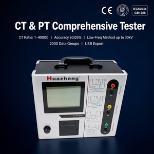 เครื่องวิเคราะห์ CT สำหรับสถานีไฟฟ้าย่อย รุ่น HZCT-100C ของผู้ผลิต Huazheng สำหรับการวิเคราะห์ค่าความต้านทานกระแสไฟฟ้า ค่ากระแสไฟฟ้า ค่าความต้านทานกระแสไฟฟ้า ค่าอัตราส่วนการกระตุ้น ค่าขั้ว และค่าโหลด - Product Image 2