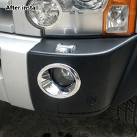 Accessoires de voiture ABS Auto Chrome Light Fog Lamp Cover pour Range Rover Sport Full Cover