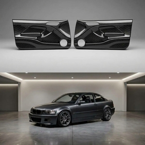 Pannelli Laterali in Fibra di Carbonio Leggeri per BMW Serie <span class=keywords><strong>3</strong></span> E46 Coupé 325Ci 330Ci M3, Kit Carrozzeria per Auto da <span class=keywords><strong>Corsa</strong></span> - Product Image 1
