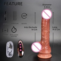 Vente en gros de jouets sexuels pour femmes : Pénis en caoutchouc, Godemiché réaliste, Jouets sexuels fantaisie pour adultes, Vibrateur point G, Jouets sexuels féminins, Pénis artificiel