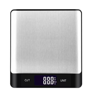 Timbangan Dapur Elektronik Multifungsi dengan Logo Kustom, Bahan Stainless Steel, Layar Digital, dan Baki Logam