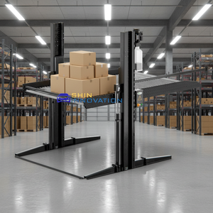 Sistema di Parcheggio Verticale a Due Piani con Sollevatore Auto a 2 Colonne - Product Image 1