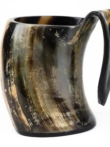 Most Selling Custom Natural Horn Mug Handcrafted Polished Finish for Decorative Use Available at Good Price - Product Image 6