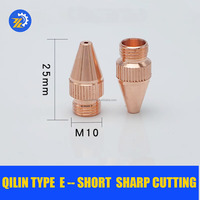Nouvelle torche de soudage laser à fibre portative QILIN (Kirin) et machine avec buse en cuivre, vis M10, hauteur 25/40 mm, facile à utiliser