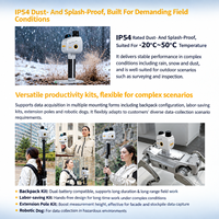 Pemindai Laser 3D LiDAR SLAM Genggam TopTech RS70, Pemindai Laser, Harga, Koordinator BIM dengan GNSS RTK untuk Survei Lahan