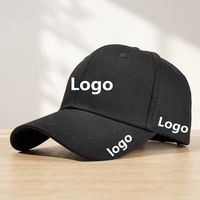 Casquette de baseball OEM de luxe unisexe en coton à 5 panneaux, bicolore, avec logo brodé personnalisé, ajustable pour le sport