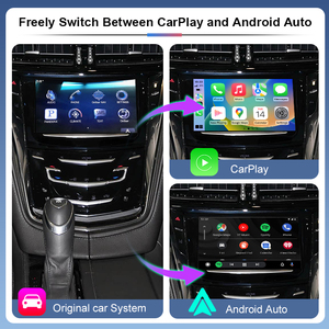 Không dây Carplay cho Cadillac CTS 2014-2017 SRX XT5 XTS ATS 8 ''hmi 2.0 Android tự động gương liên kết Airplay hỗ trợ đảo ngược máy ảnh - Product Image 2