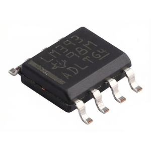 Comparateurs analogiques LM393DR IC SOIC-8, puce de circuit intégré pour la conception de circuits électroniques, comparateurs analogiques quad différentiels - Product Image 1