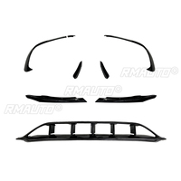 Alerón Delantero, Difusor, Divisores, Kit de Carrocería, Cubiertas Protectoras para Mercedes-Benz Clase A W176 A45 AMG 2016-2018