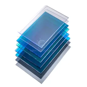 6mm UV opake billige Polycarbonat platte Kunststoff farbige Folie für Fenster und Tür
