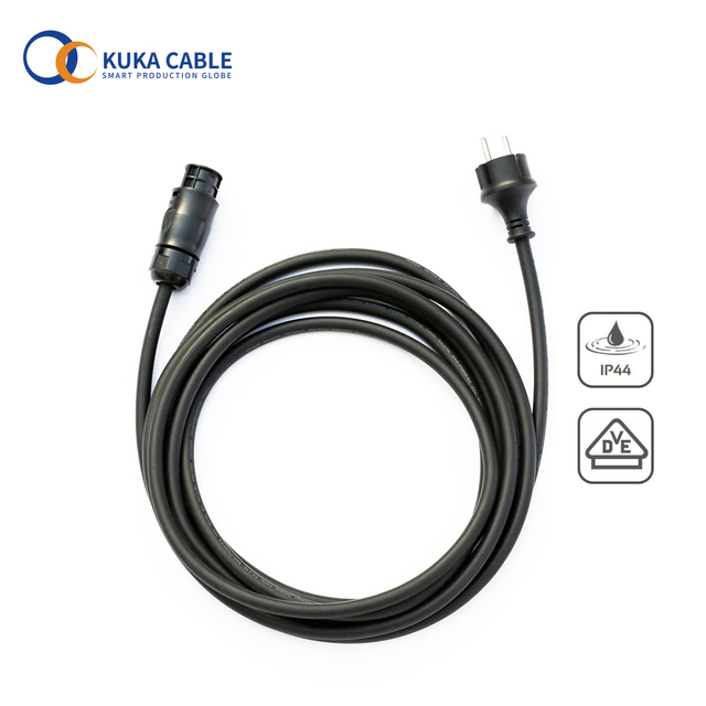 Electrical Cord 5m Schuko Plug for Microinverter