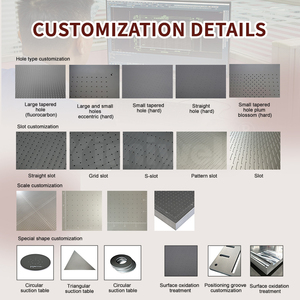 Tùy chỉnh siêu hấp phụ nhôm tổ ong cấu trúc chân không bảng CNC UV phẳng máy in chân không hấp phụ bảng - Product Image 4