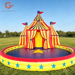 Accessoires pour événements de carnaval, scène de <span class=keywords><strong>cirque</strong></span> gonflable, toile de <span class=keywords><strong>fond</strong></span> pour la décoration d'événements de carnaval - Product Image 1
