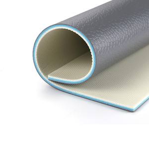 Prix spécial Facile à nettoyer Antidérapant Revêtement de sol sportif <span class=keywords><strong>en</strong></span> PVC pour terrain de basket-ball à grain de bois de 6 mm pour salle de sport - Product Image 1