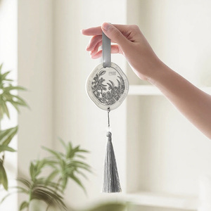 Pendentif d'aromathérapie solide Eau de Parfum au parfum d'agneau, senteur longue durée pour armoire, voiture, usage intérieur - Échantillon de luxe - Product Image 4