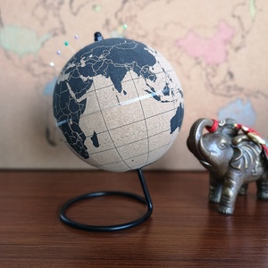 <span class=keywords><strong>Bola</strong></span> de <span class=keywords><strong>corcho</strong></span> de escritorio creativa con alfileres coloridos, <span class=keywords><strong>bola</strong></span> mundial giratoria hecha de <span class=keywords><strong>corcho</strong></span>, <span class=keywords><strong>bola</strong></span> mundial hecha a mano - Product Image 4