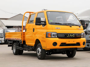 Mini camion de fret à double cabine, nouveau diesel 4x2 Euro 6, avec ridelles, transmission automatique, pick-up efficace, capacité de charge 1-10t - Product Image 4