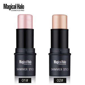 MH1601 Stick illuminateur haute brillance pour le maquillage, avec crème de base visage tridimensionnelle et <span class=keywords><strong>stylo</strong></span> effet ver à soie - Product Image 3