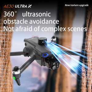 Ae30 4K Bay Không Người Lái Chuyên Nghiệp Với 7.2 Inch Màn Hình Cảm Ứng 3-Trục Gimbal 5G <span class=keywords><strong>Wifi</strong></span> Dài Phạm Vi Chướng Ngại Trở Tránh GPS FPV Bay Không Người Lái - Product Image 4