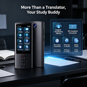 Traduttore Smart Mini T17 con WiFi, <span class=keywords><strong>Traduzione</strong></span> in Tempo Reale in 138 <span class=keywords><strong>Lingue</strong></span>, Ricarica Type-C <span class=keywords><strong>per</strong></span> Viaggi e Uso Aziendale - Product Image 5