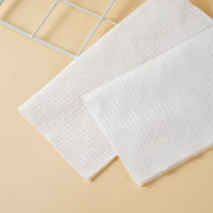 Toalla desechable OEM de fábrica, toalla limpia suave para piel sensible, toallas faciales desechables
