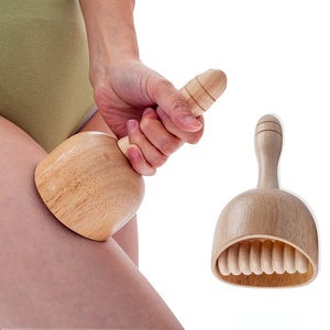 Rodillo de Masaje de Madera de Alta Calidad a Precio de Fábrica, <span class=keywords><strong>Copa</strong></span> <span class=keywords><strong>Sueca</strong></span> Gua Sha <span class=keywords><strong>para</strong></span> Drenaje Linfático y Masaje Corporal en Casa - Product Image 2