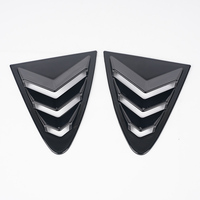 2013-2017 pour Chevrolet Cruze accessoires extérieurs ABS fenêtre arrière persienne obturateur couverture voiture fenêtre arrière persiennes latérales garniture de ventilation
