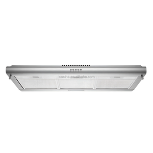 <span class=keywords><strong>Cappa</strong></span> aspirante freestanding SS 90cm in acciaio inox, ultra-sottile, integrabile in mobile, 1 o 2 motori - Product Image 3