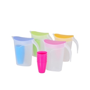 Pichet à <span class=keywords><strong>eau</strong></span> en plastique transparent sans Bpa, <span class=keywords><strong>de</strong></span> qualité alimentaire, pour Bar, pichet <span class=keywords><strong>fait</strong></span> <span class=keywords><strong>maison</strong></span> - Product Image 5