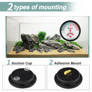 דיוק גבוה מיני זוחלים לחיות מחמד מדחום דיגיטלי עיצוב פלסטיק עמיד ללא צורך בסוללות - Product Image 2