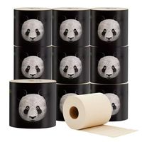 Papier toilette en bambou naturel, doux, résistant, jetable, écologique, pour usage domestique et commercial