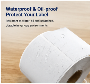2x2 Inch Direct Thermal Square <b>Labels</b> Core Black Back Perforated Barcode <b>Labels</b> - Product Image 5