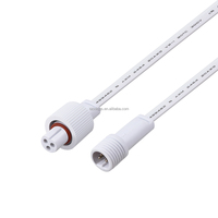 Conectores de Cable Eléctrico M12 de Longitud Personalizada, 3 Pines, PVC, IP65, Impermeables, 20AWG, 300V, 3A, Cobre, Macho/Hembra, Personalizables