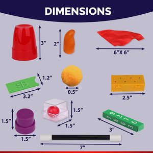 35Pcs giocattoli scientifici per bambini principianti bacchette per spettacoli magici <span class=keywords><strong>giochi</strong></span> Prop giocattoli <span class=keywords><strong>trucchi</strong></span> magici - Product Image 5