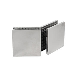 Pince de solidité carrée F-2034 135 degrés Double finition BS pince de fixation en verre en acier inoxydable 304 - Product Image 4