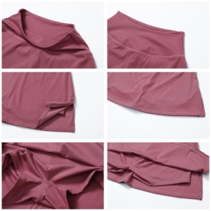 Nouvelle Collection : Shorts Fluides pour Femmes, Jupes de <span class=keywords><strong>Tennis</strong></span> Athlétiques à Fentes, Robes de <span class=keywords><strong>Tennis</strong></span> Plissées avec Fentes et Blocs de Couleurs - Product Image 5