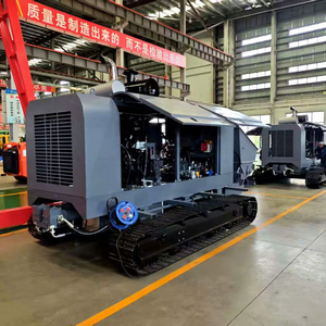 Pompe à béton sur chenilles JIUHE, prix d'usine, personnalisation, machine à pompe à béton, pompe à béton montée sur chenilles - Product Image 2