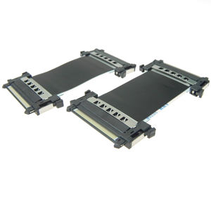 Câble plat flexible FFC AWM 20706 105C 60V VW-1 vers connecteur JAE FI-X30HL ou RE41 FI-RE51 avec blindage EMI - Product Image 2