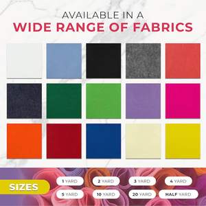 Tissu en feutre acrylique <span class=keywords><strong>1mm</strong></span> 2mm Tissu en feutre épais solide par la cour Fournitures d'artisanat Coussin de couture Rembourrage DIY Arts & Crafts Caillot - Product Image 4