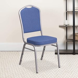 Wholesale Stackable <b>Gold</b> Iron Modern Design Hotel Banquet Wedding <b>Chair</b> with Tiffany Fabric - Product Image 5
