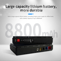 Mini UPS Con Enrutador de 5V/9Y/12V 20000mAh antena WiFi DC 18W batería de litio POE15V en línea para módem DC 9V/12V/24V