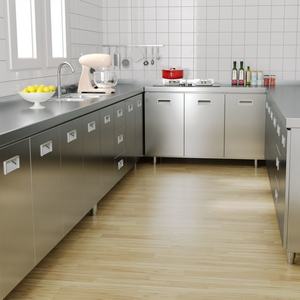 طاولة مطبخ محمولة قابلة للطي من الفولاذ المقاوم للصدأ الأكثر مبيعًا بتصميم قابل للتعديل ومقاومة للتآكل للاستخدام أثناء التخييم - Product Image 2