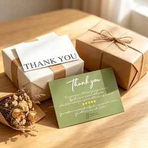 Cartes de remerciement gaufrées avec enveloppes – Vente en gros usine - Product Image 4