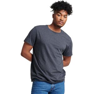Camiseta Personalizada para Hombre, Color Gris Oscuro, Manga Corta, Cuello Redondo, Corte Regular, Color Sólido, Informal, 100% Poliéster, Anti-UV, Fabricante Principal - Product Image 1