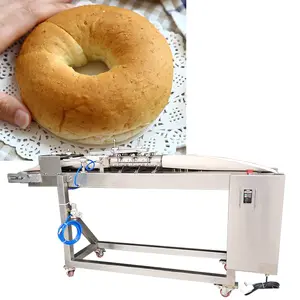 Fábrica Automática Baguette Bagel Máquina Bagel Fazendo Donut Formando Máquina Totalmente Auto Antiga Máquina Bagel Bread Equipment