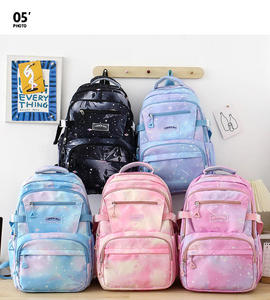 Large-Capacity Stylish Waterproof <b>Book</b> Bag for Girls Middle High <b>School</b> Students Children's Fashionable Fresh Bag Schoolbag - Product Image 6