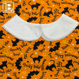 Tessuto Lavorato a Maglia BILU con Stampa Pipistrello Natalizio, 260gsm, 94% Cotone 6% SP, Traspirante, Tessuto Stampato Francese a Nido d'Ape per Abbigliamento Neonato - Product Image 2